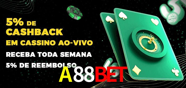 Promoções do cassino ao Vivo A88Bet
